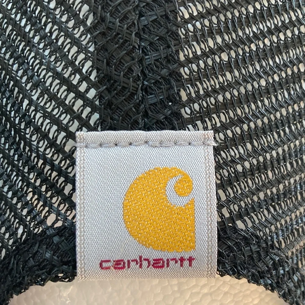 Carhartt Mens Dunmore Mesh Back Cap Black One Size EUC